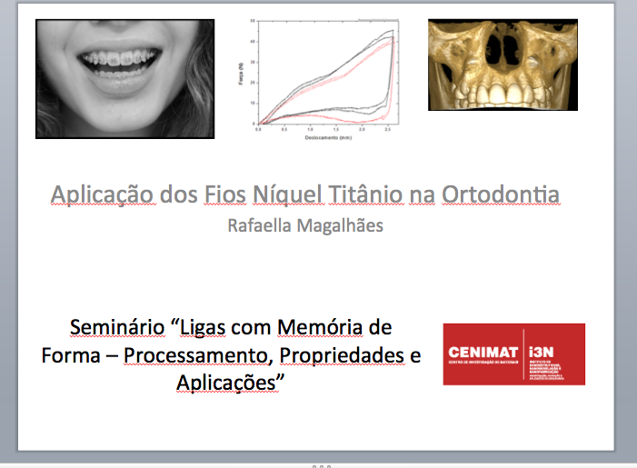 Dra. Rafaella Magalhães apresenta palestra sobre os fios usados no Tratamento Ortodôntico